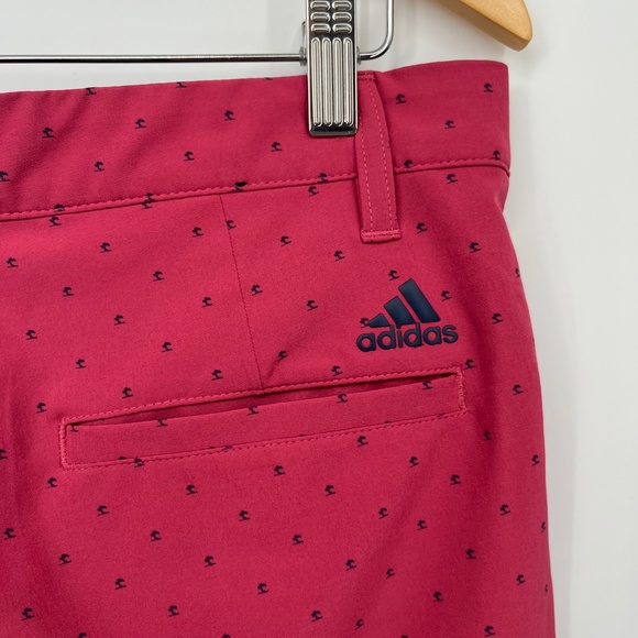 Adidas Ultimate 365 Golf Shorts Wild Pink Men's Size 30 Tree Print Primegreen - Picture 5 of 8